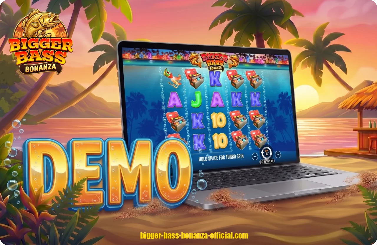 Bigger Bass Bonanza is available in demo mode, allowing you to test the bonus game without any risk to your budget
