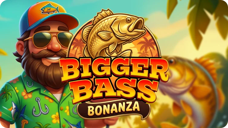 Bigger Bass Bonanza game logo