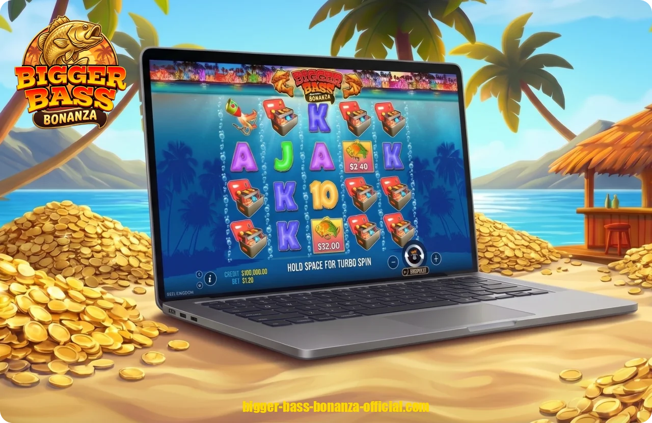 Bigger Bass Bonanza's bonus round has a top prize of 4,000 times the player's stake